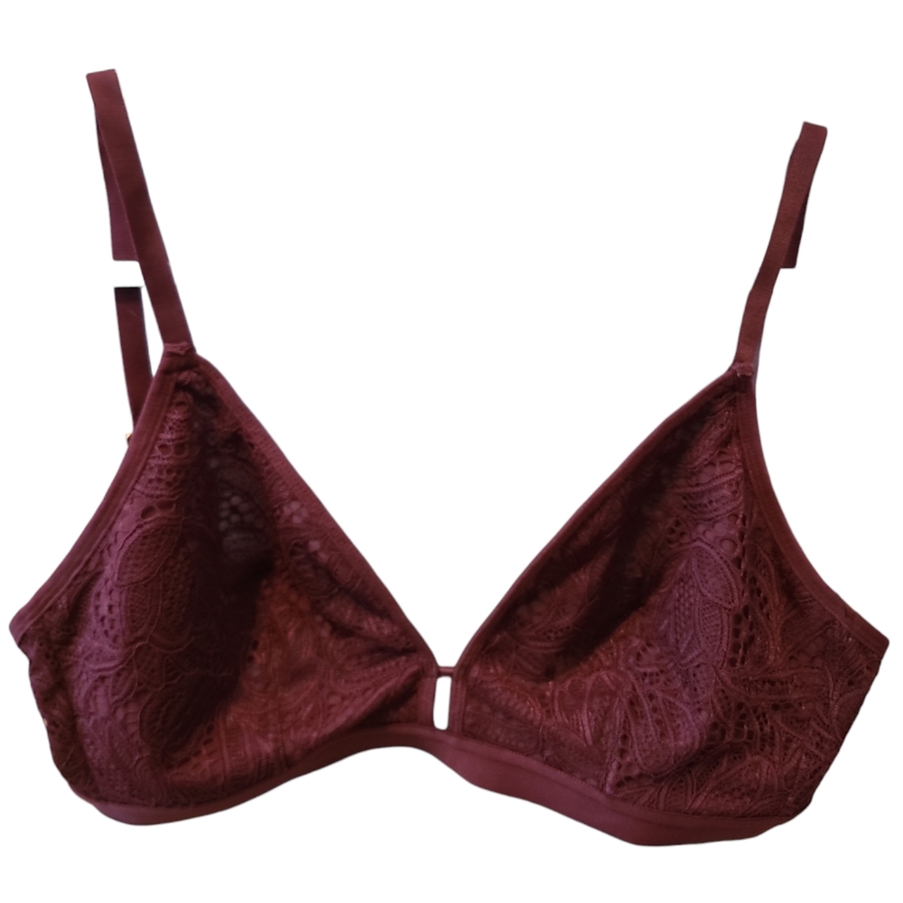 Lively Palm Lace Busty Bra
